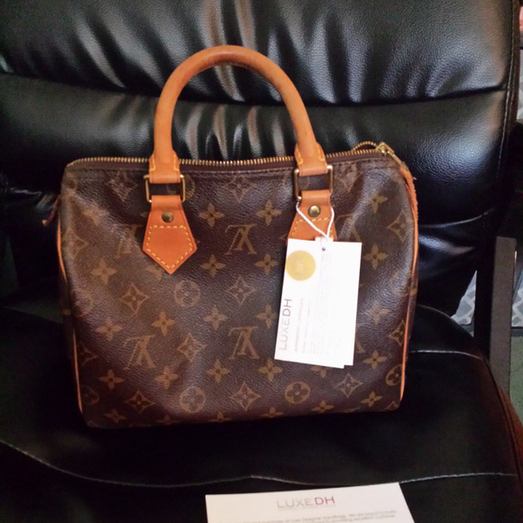 Authentic Louis Vuitton Speedy 25 Monogram Canvas - Picture 1 of 6